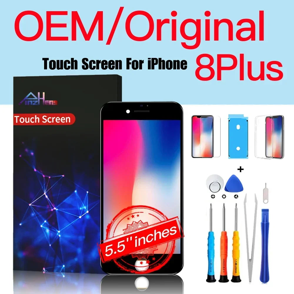 PINZHNEG High Quality Screen LCD OEM For iPhone SE 2020 8 PLUS 6 6S 7 Plus Display Incell Replacement Screen 10 Years Warranty