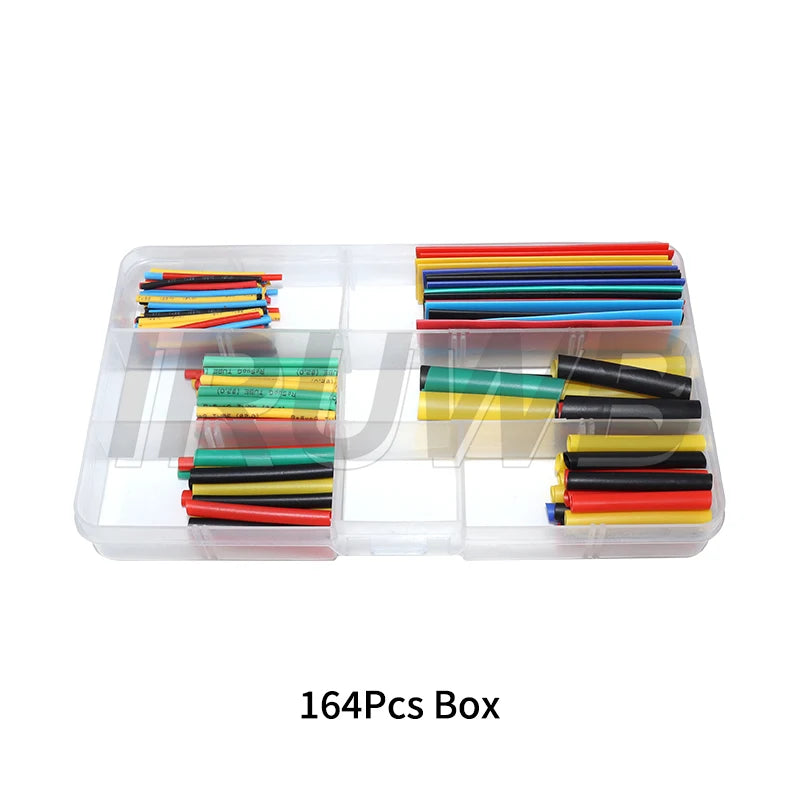 Electrical Connection Wire Cable Insulation Sleeving Heat-shrink Tubing Thermoresistant Tube Heat Shrink Wrapping Kit