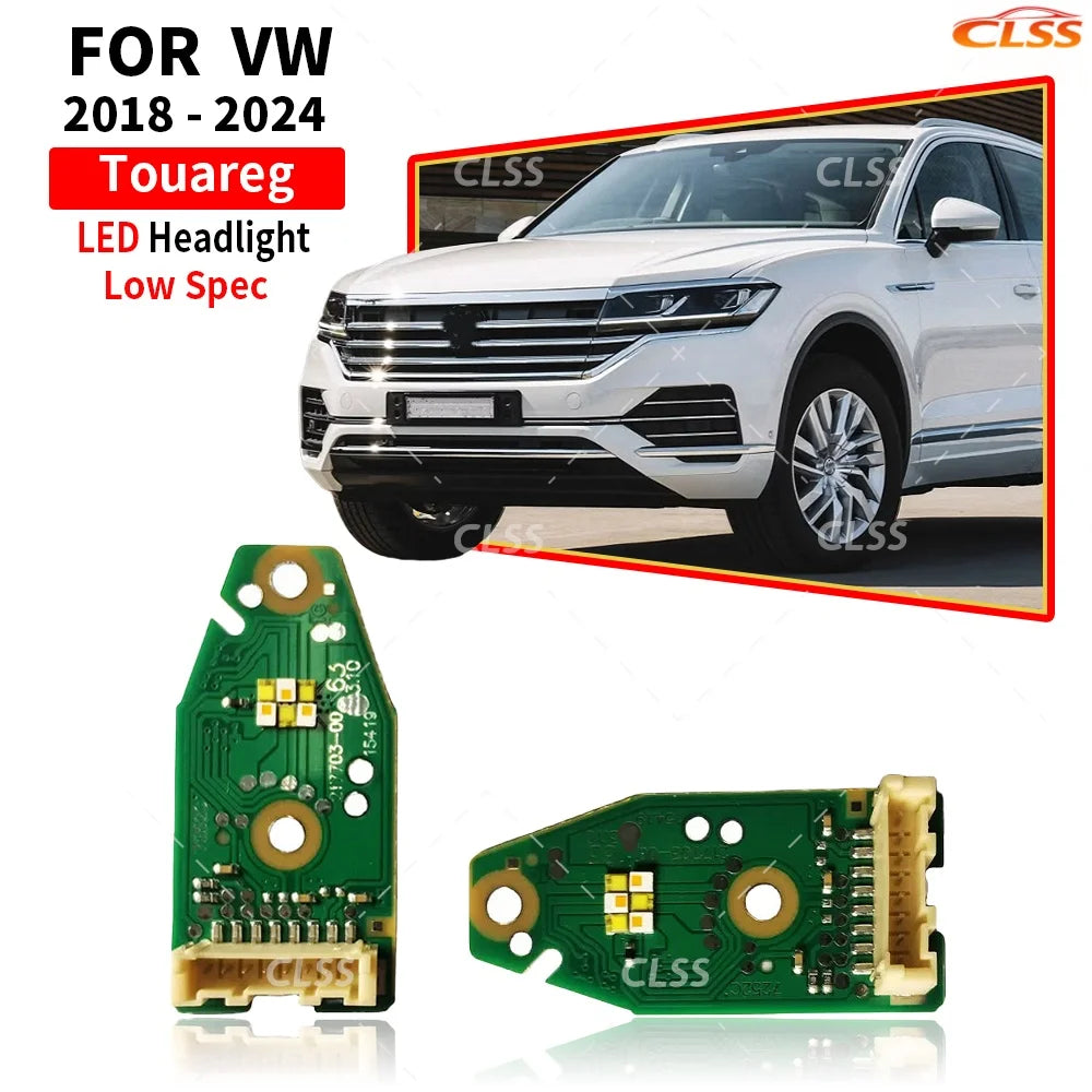 DRL LED Boards For Volkswagen Touareg 2019-2024 Led Headlight Daytime Running Light Lightsource 761998478B