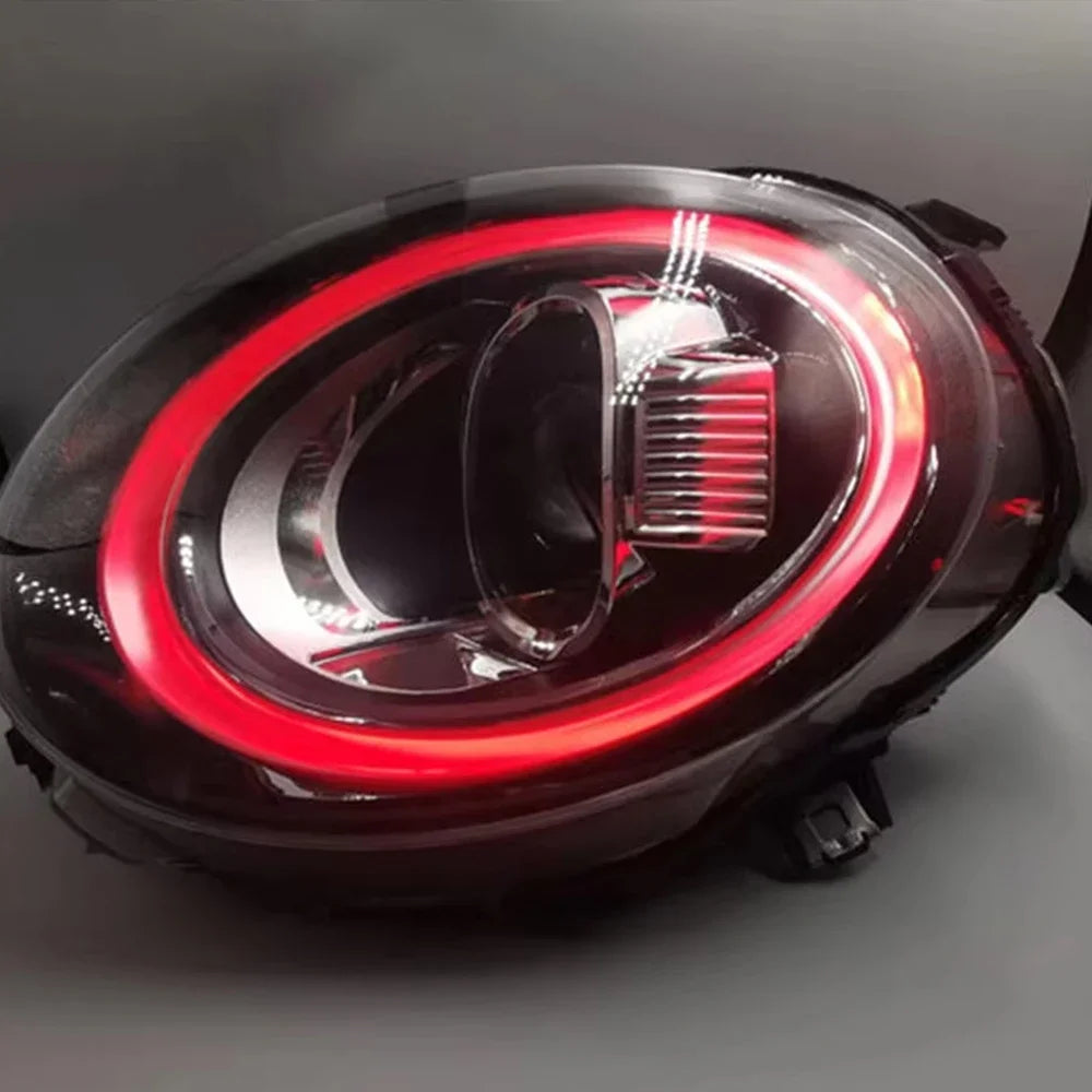 DRL For 2020 2021 Mini Cooper F55 F56 F57 Clubman F54 LCI LED Headlight Daytime Running Light Red Blue for