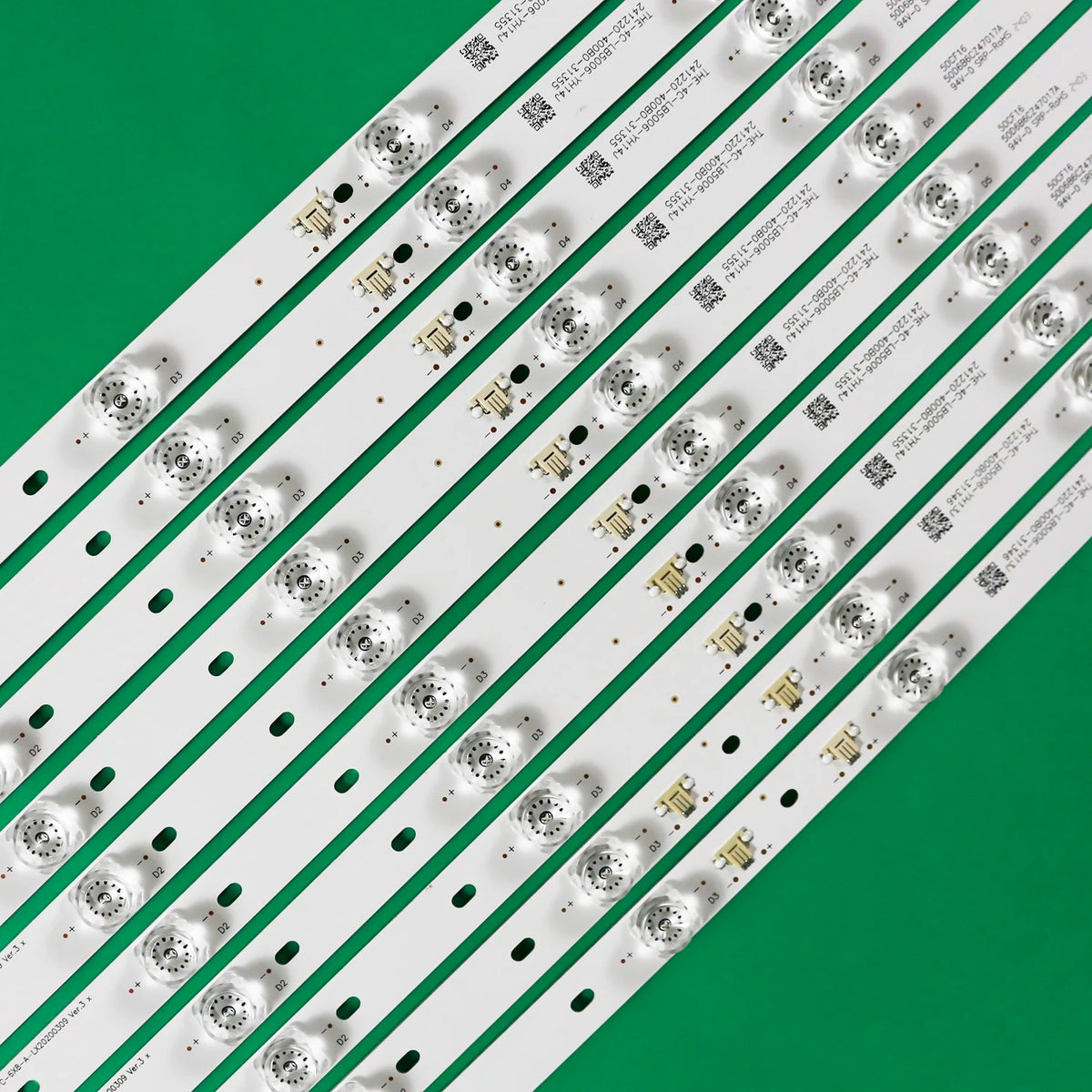 LED Backlight Strip for TCL-50C715-3030FC-6X8-A 6X8-B-LX20200309 50D6B6CZ47017B 4C-LB5006-YH16J / YH13J /