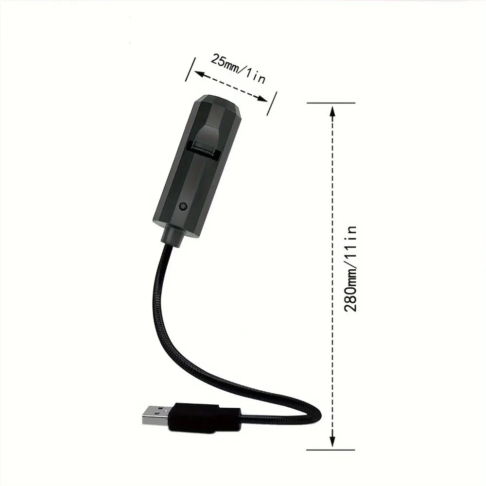 Moon USB Projector Light Custom Creative Pattern Room Atmosp