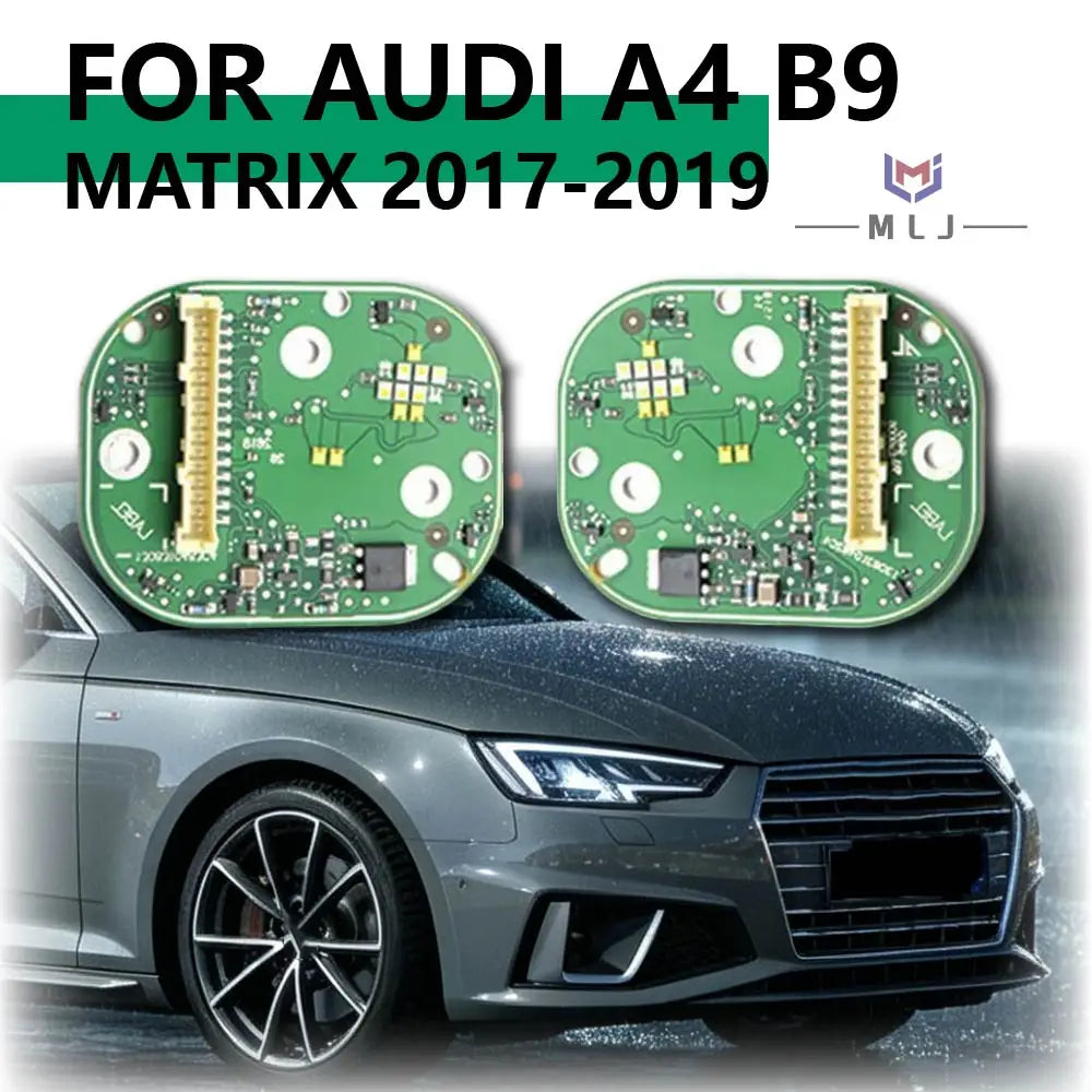 DRL Module LED Chip White Halo Angel Eyes Circuit Light Source Board For AUDI A4 B9 Matrix 2017 2018 2019