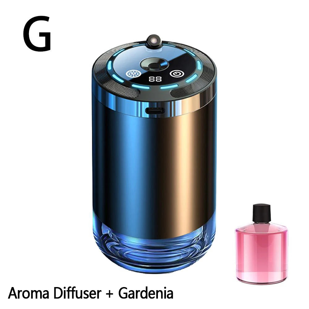 NEW 5 Modes Adjustable Smart Car Air Freshener Automatic Car Scent Starry Sky Ceiling Ambient Light Car Accessories