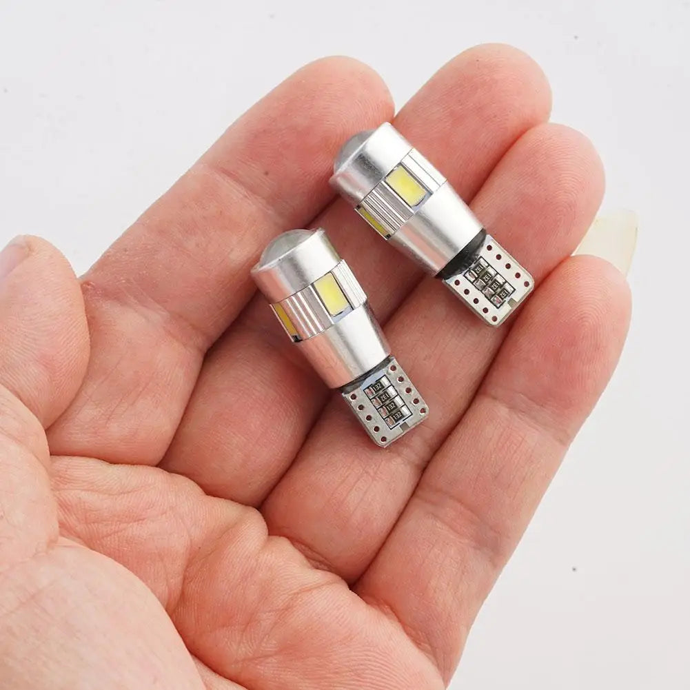 2pcs T10 LED Bulbs CAN-bus LED Light Bulb Headlight Mini Siz