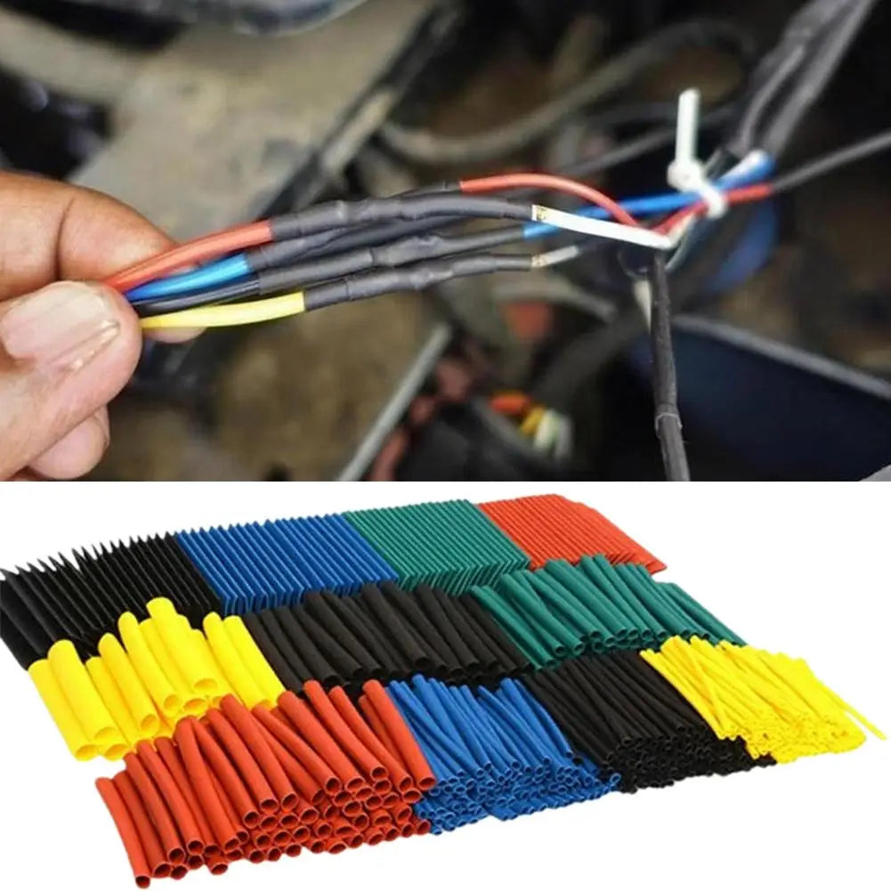 164Pcs/Set Heat Shrink Tube Kit Thermo Retractable Shrinkabl