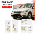 Angel Eye DRL Board 63117428791 For BMW X1 F48 F49 X2 F39 2016-2019 Yellow Blue Amber LED Headlight Daytime