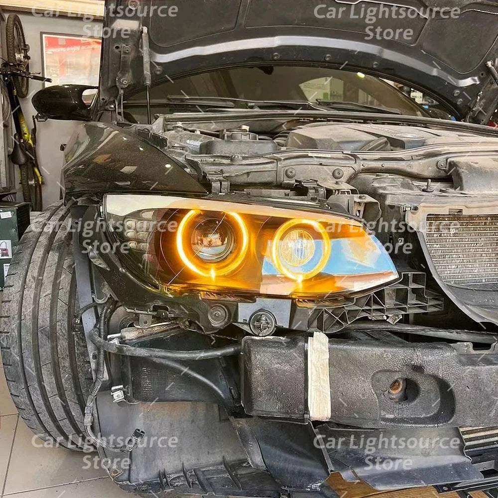 Xenon Headlight Daytime Running Light Module Yellow Blue Red DRL Chip Boards Angel Eyes for BMW E93 E92