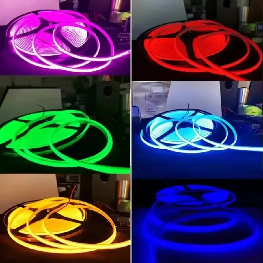 5V USB COB LED Strip 1-5M 320LEDs/M Touch Sensor Dimmable Fl