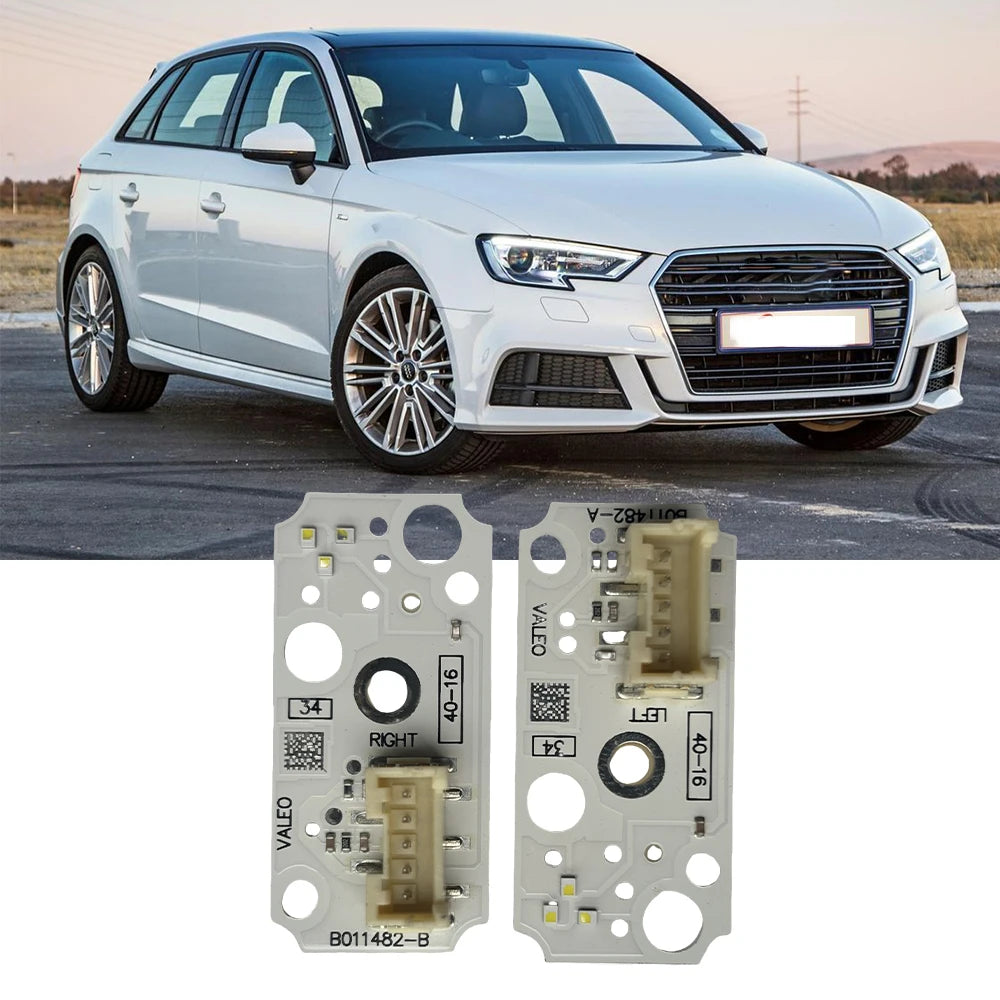 Angel Eyes DRL Boards 8V0998473 8V0998474 For Audi A3 S3 Xenon Headlight Daytime Running Light Repair