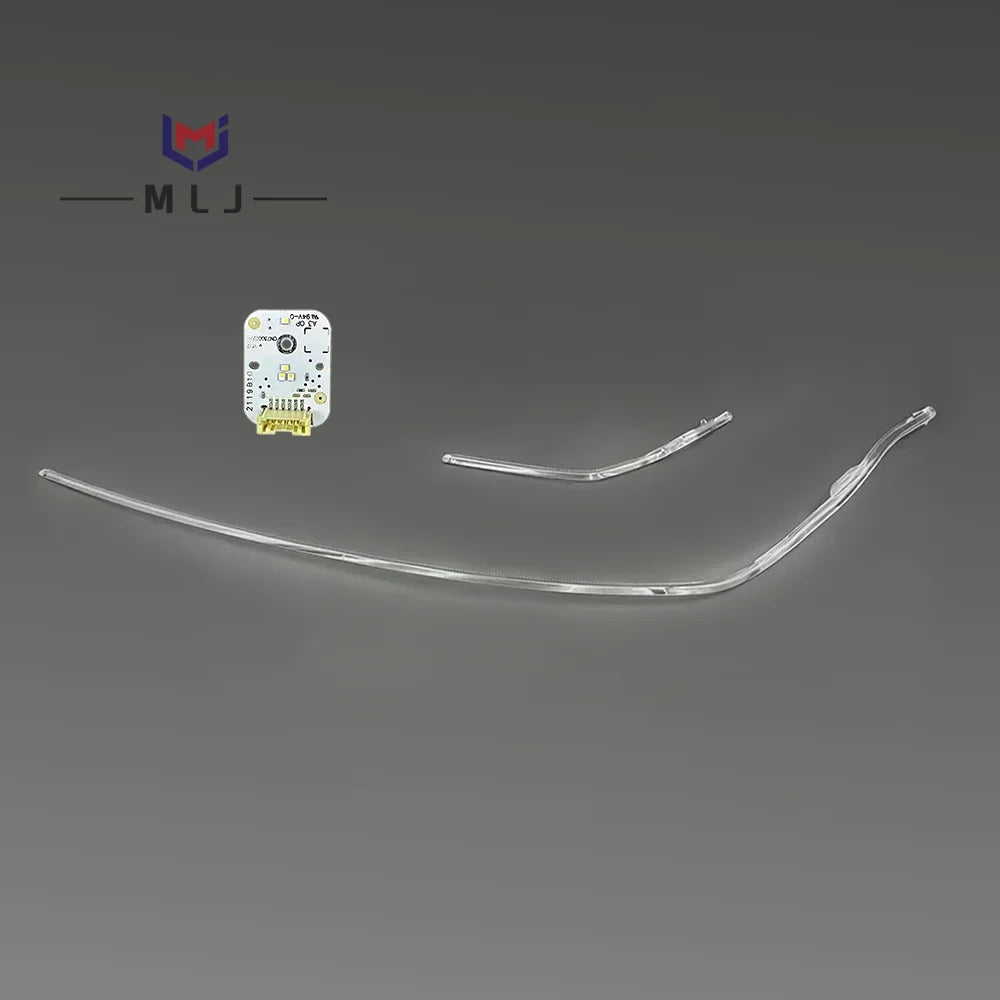 DRL Light Guide Tube Angel Eye Day Running Light Strip Chip Board For Volkswagen VW Skoda Superb 2019-2025