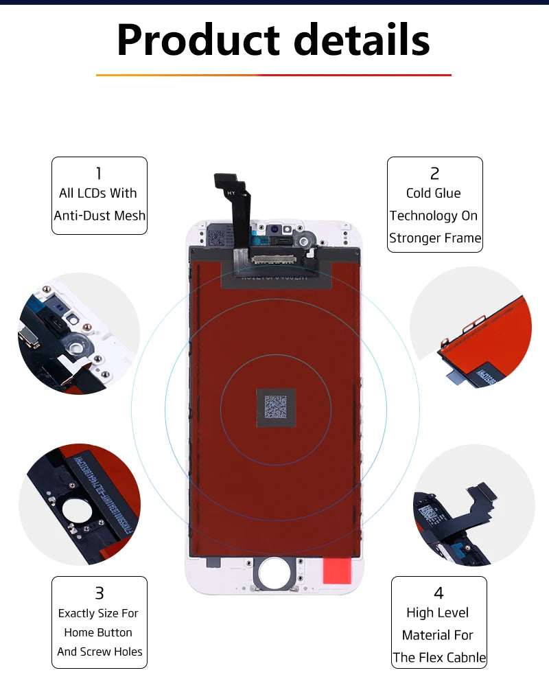 Display For Iphone 7 8 LCD Touch Screen Digitizer Assembly B