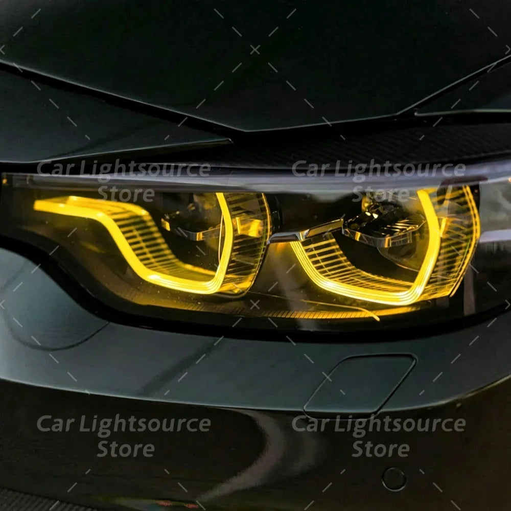 Angel Eyes For BMW M3 F80 M4 F82 F32 F33 F36 LCI 2018-2020 Adaptive Headlight DRL LED Boards for BMW F36 F32
