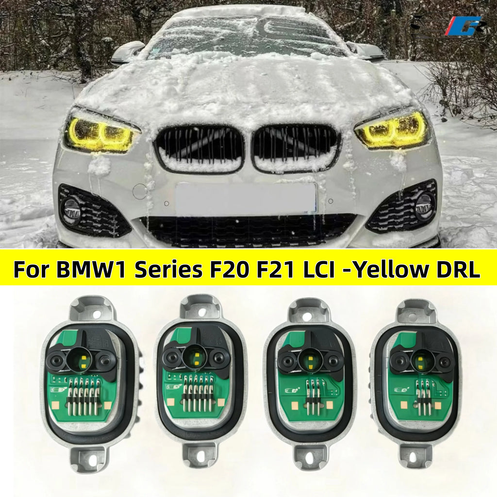 Angel Eyes Light DRL Boards LED Headlight Daytime Running Light for BMW F21 F20 2015-2019