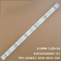 LED Backlight Strip for 32pfg5813 32s5295 32s5195 Aoc 32s5295/78 E469119 6LED TPV-32ABZ2-3030-0D35-2X6