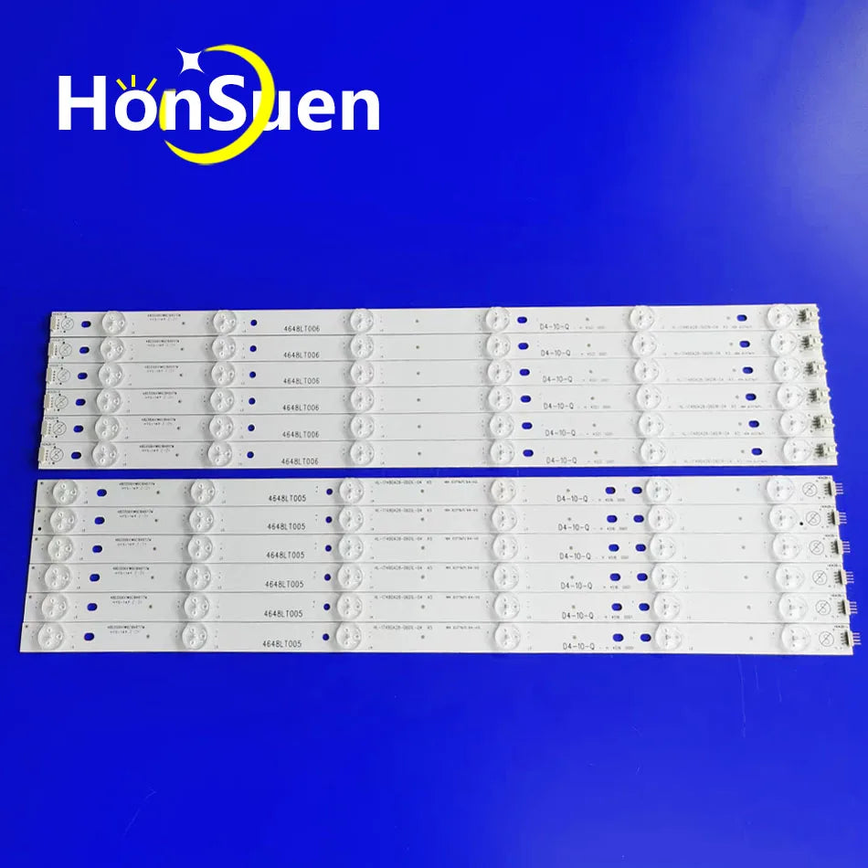 LED Strip for Т48D17SF-01В CRH-ES4835351006R4B7REV1.0 ES4835351006L4B7REV1.0 LVF480CSDE - Replacement TV