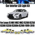 Canbus LED Interior Reading Map Dome Light Kit For Lexus IS MK1 MK2 MK3 IS200 IS250 IS300 IS350 for Lexus MK2