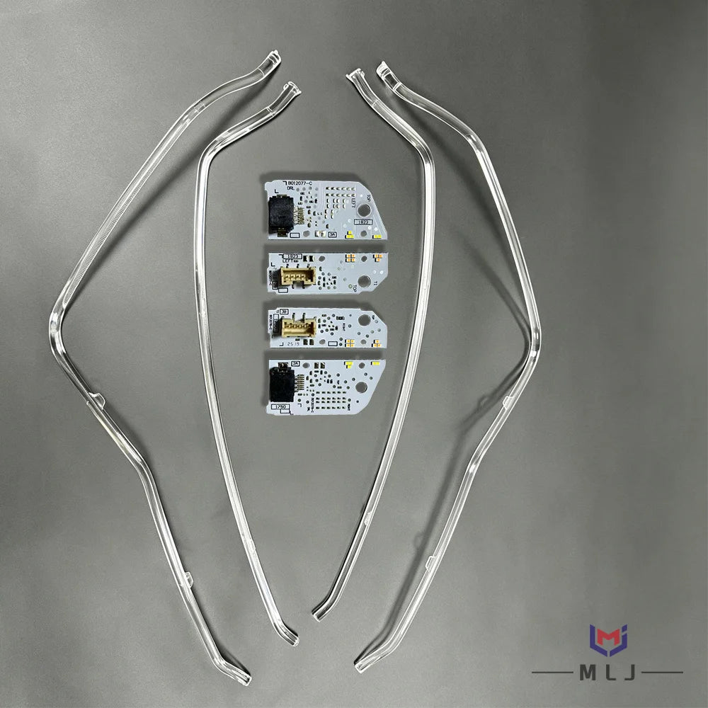Headlight DRL Chip DRL Light Guide Strip Light Guide Tube White Angel Eye Board 575941476 for SEAT