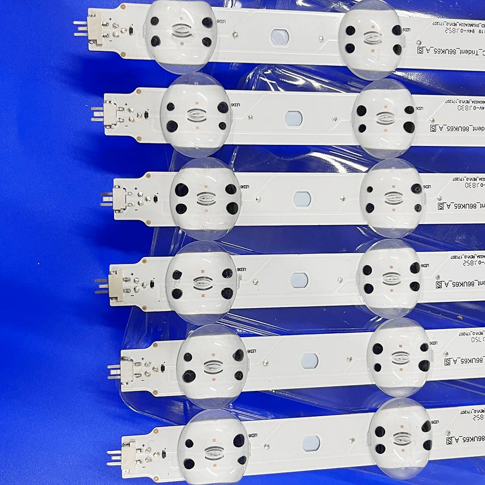 LED Backlight Strip for 12PCS LED BackLight For 86UK6570PUB 86UM8070AUB 86UM8070PUA 86UN8570AUD