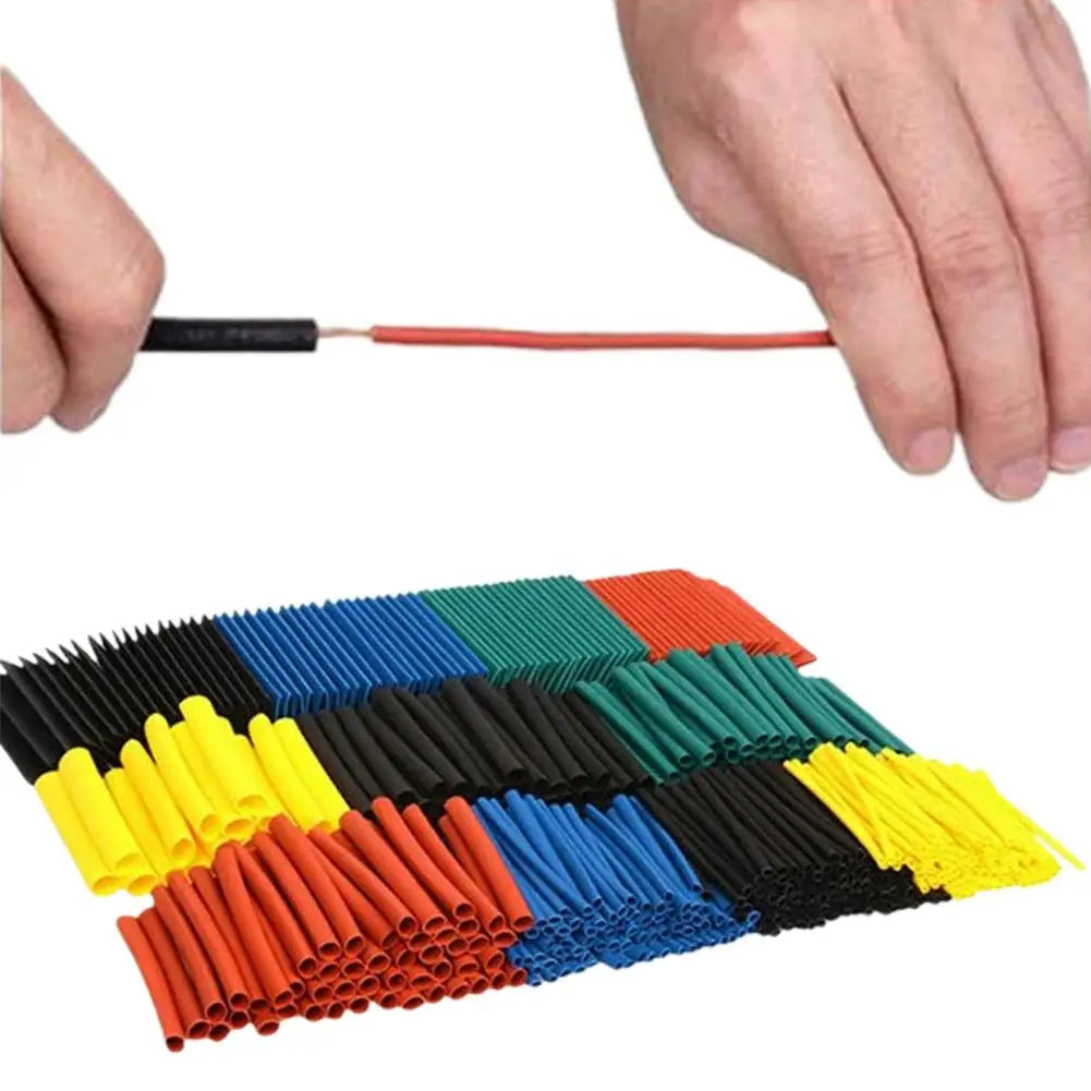 164Pcs/Set Heat Shrink Tube Kit Thermo Retractable Shrinkabl