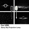 Galaxy Projector USB Night Light Car Mood Lights LED Starry 