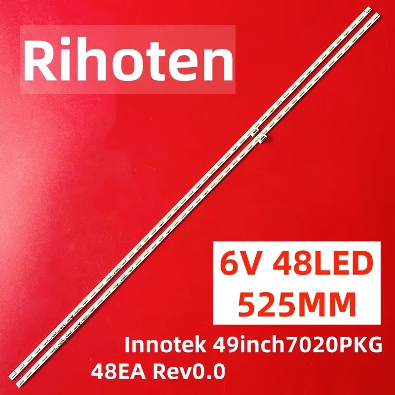 LED Strip Innotek 49inch 7020PKG 48EA Rev0.0 For KD-49X8305C KD-49X8307C KD-49X8309C XBR-49X830C KD-49X8300C