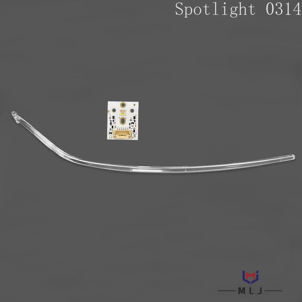 DRL Tube LED Chip For Audi Q8 SQ8 2019 2020 2021 2022 2023 Low-Spec Headlight Angel Eye Board Light Guide