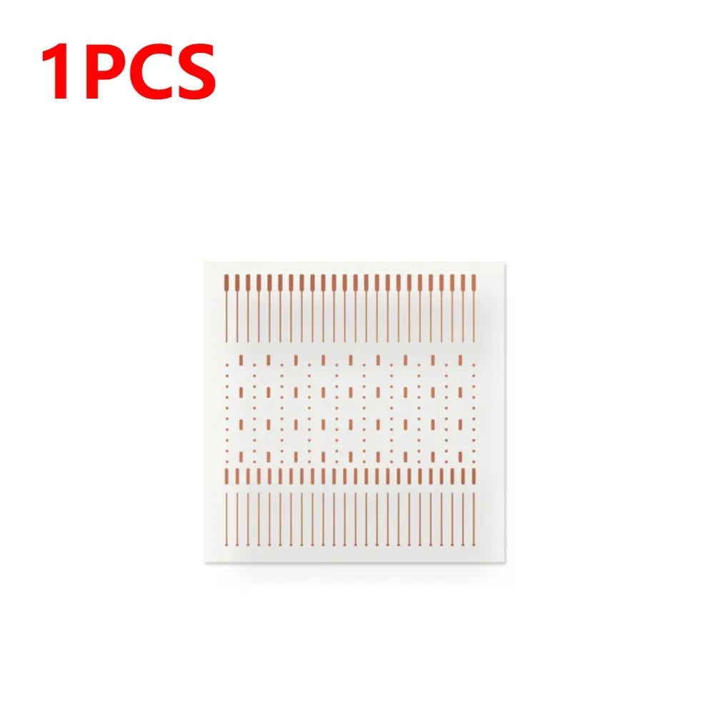 208 Dot Repair Spots Dot-Repairing Soldering Lug Patch Jumper Wire Spot Fixing Soldering Lug Solder Sheet for Phones BGA PCB Pad