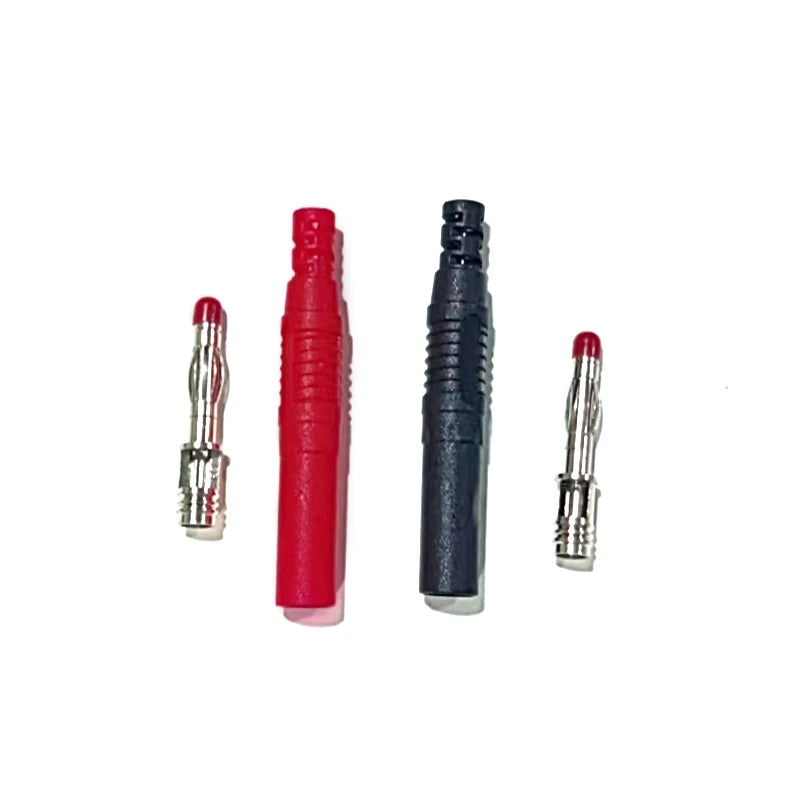 10Pcs/set Straight Insulated Safety 4mm Male Banana Plug Wir