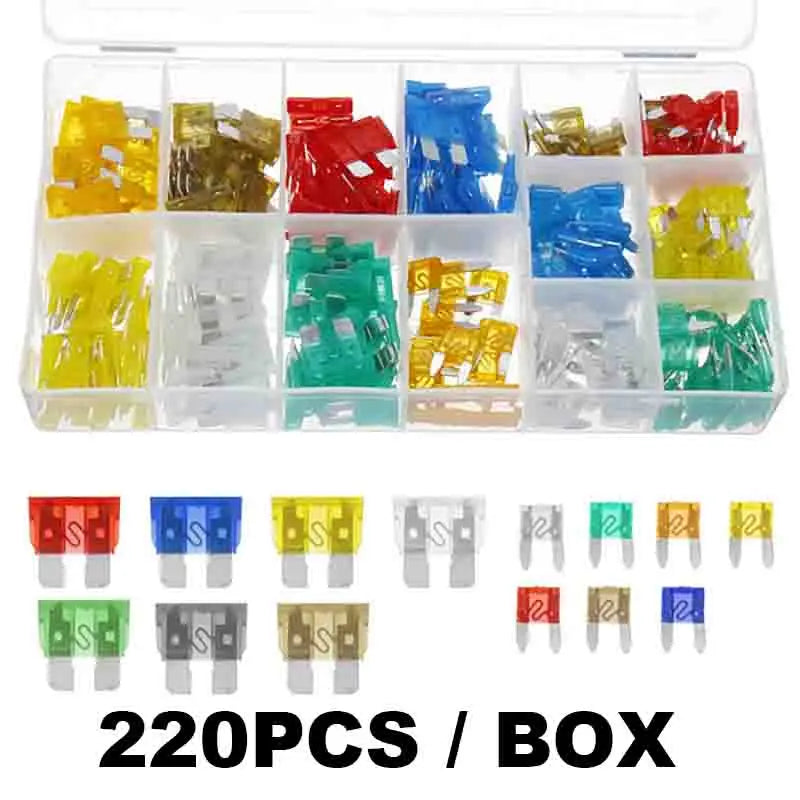 Fuse boxes come in various specifications with 60 and 120PCS