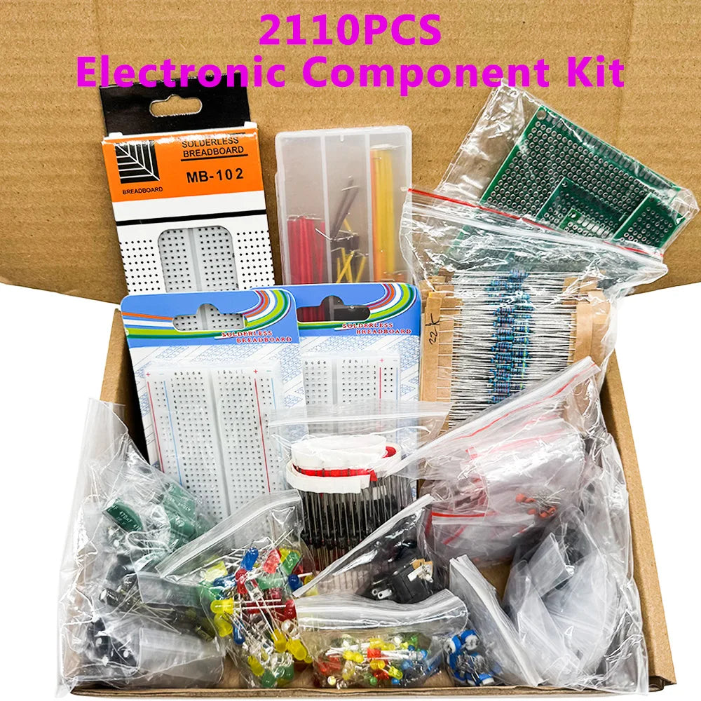 2110PCS Electronic Components Kit Ultimate Edition Various C