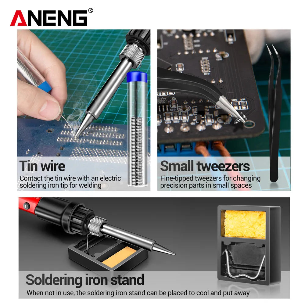 ANENG SL105 Electric Soldering Iron 60W Display Adjustable 1