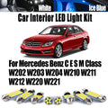 LED Interior Light Kit for Mercedes MClass W210 W221 - Canbus Error-Free Interior Bulbs