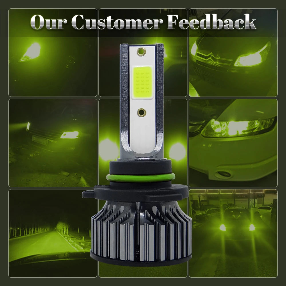 2Pcs H4 H7 LED Car Headlight H1 H11 LED 16000LM H8 H9 H3 HB3