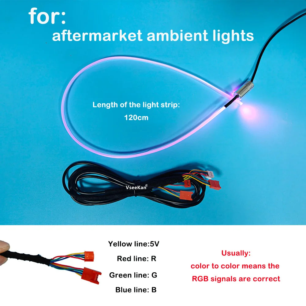 Car Ambient Horn Light Tweeter Car Sunroof Ambient Lights Car Reading Ambient Lights Works on All Cars universal