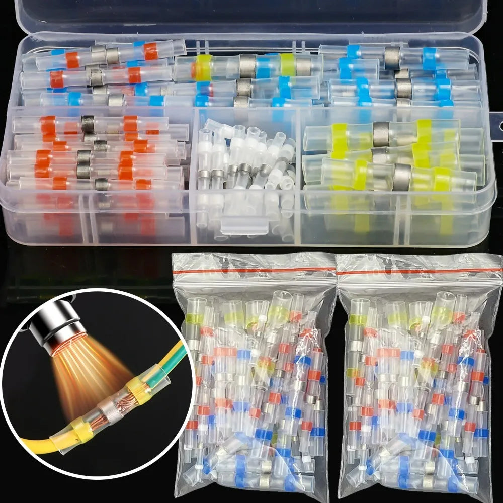 Electrical Wire Connectors Heat Shrink Waterproof Solder Sea
