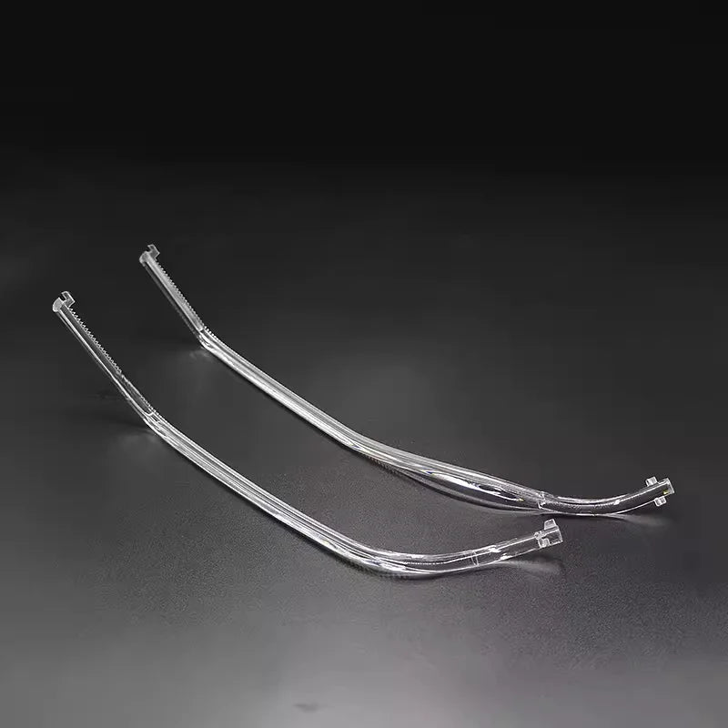 DRL Tube Headlight Guide Strip Daytime Running Lights Bar For Audi Q5L 2018 2019 2020 Car