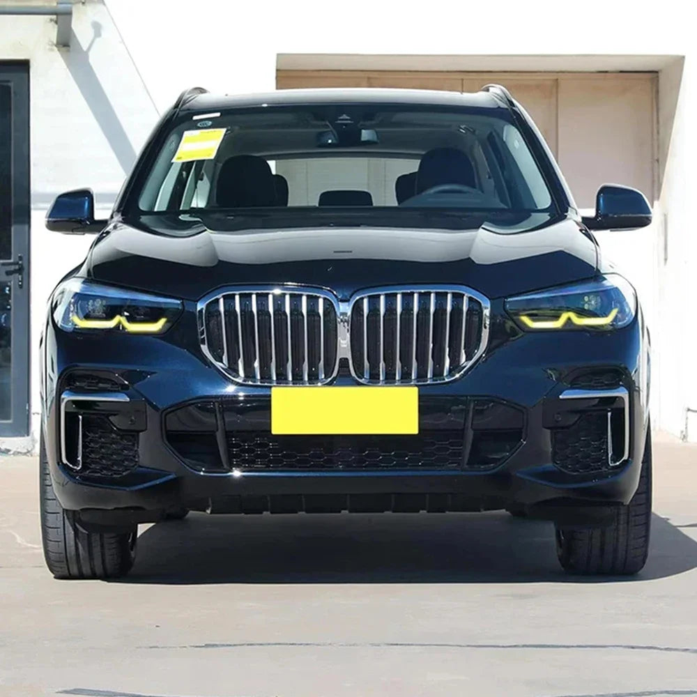 LED Headlight Yellow Red Blue DRL For BMW X5 G05 X6 G06 2019-2021 25dX 40i M50iX SUV Daytime Running Light