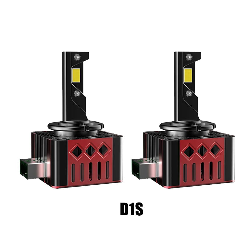 D SERUES D3S Car LED Headlight Bulbs White Auto Lamp 160W D1S D2S D4S D5S Canbus Error Free 12V 24V Xenon Headlamp Replacement