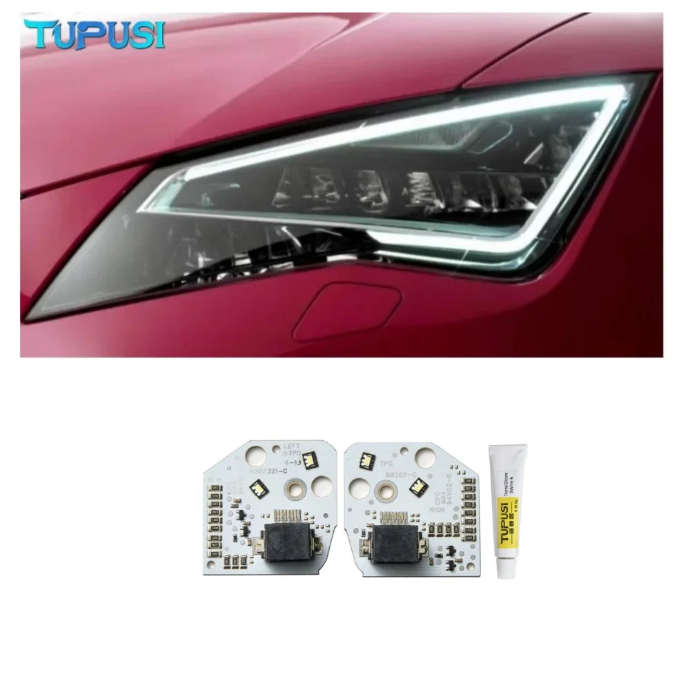 DRL LED Boards for Seat Leon MK3 2013-2016 5F Cupra DRL LED Daytime Running Lights Board Module 5F0941475 for