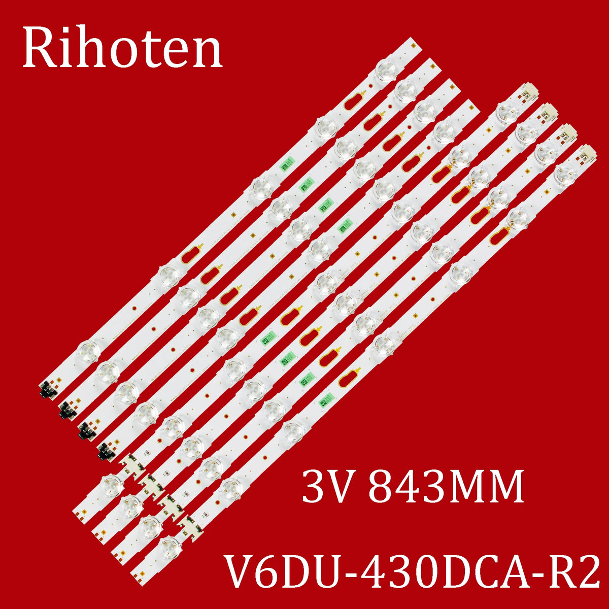 LED Backlight Strip for UA43KU6000 UA43KU7000 UA43MU6100 UN43MU6100 UE43KU6000 UE43MU6105 UE43MU7003
