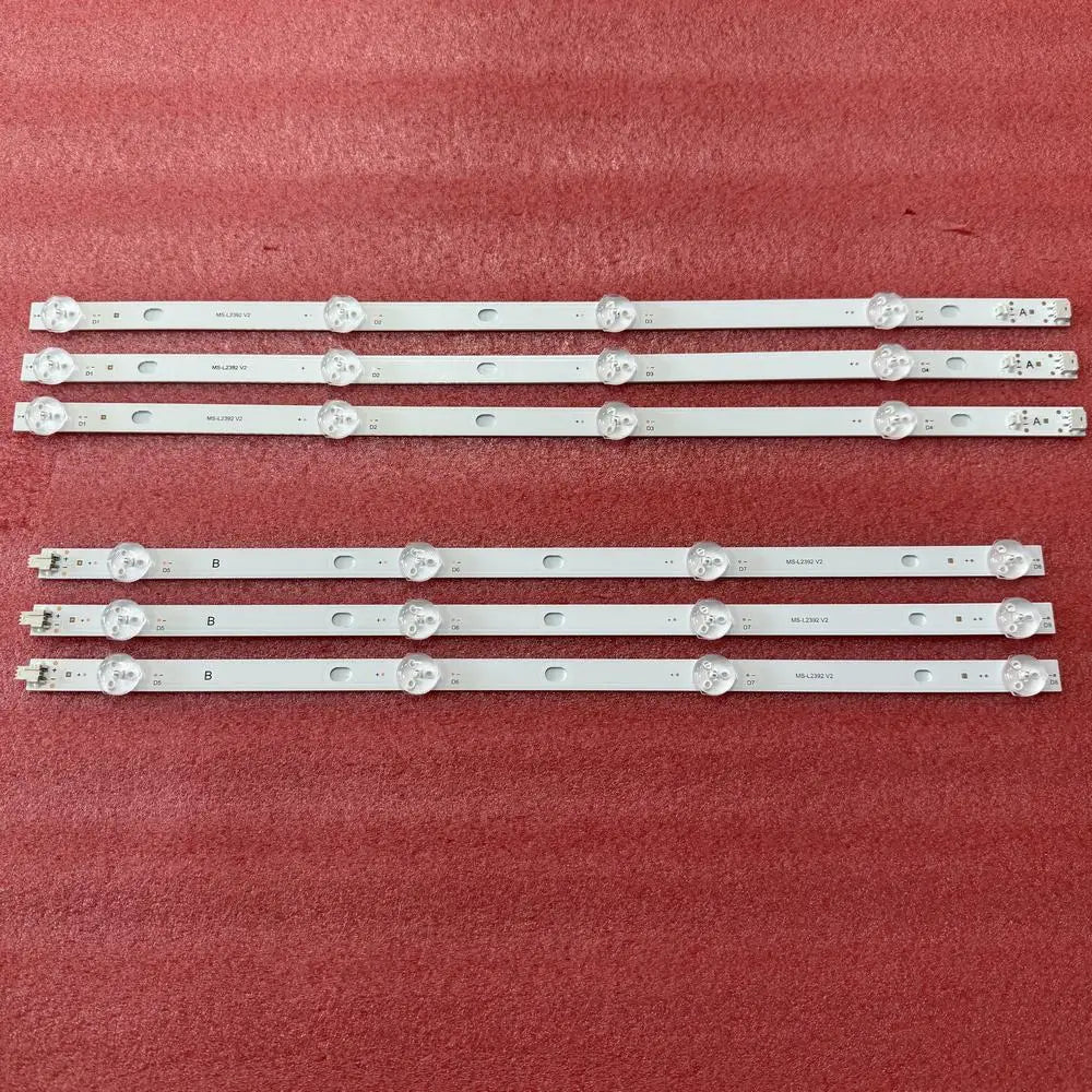 LED Strip for BBK 43LEM-1063/FTS2C 43LEX-7169 PTV43SN04Y MS-L2392 V2 JL.D43042330-006AS-M
