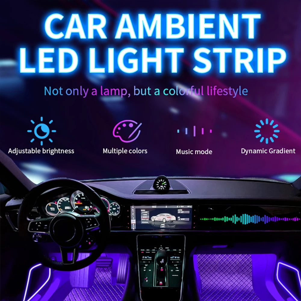 Automotive Ambient Light Foot Interior Modification LED Ambi