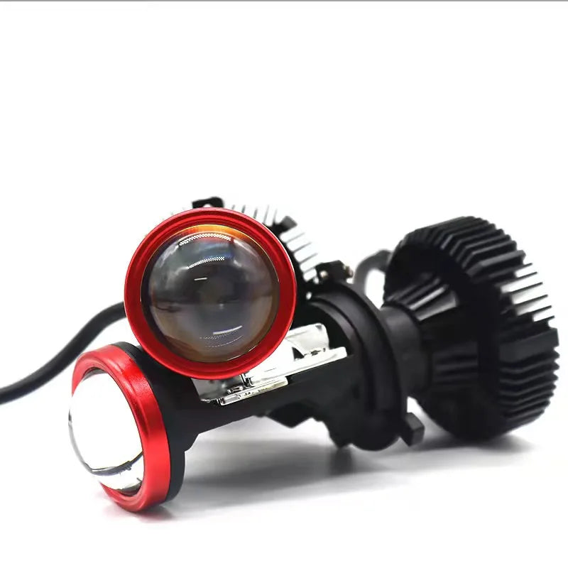 120W Y7S Lamp H4 LED Mini Projector Lens 3000K+4300K+6000K A