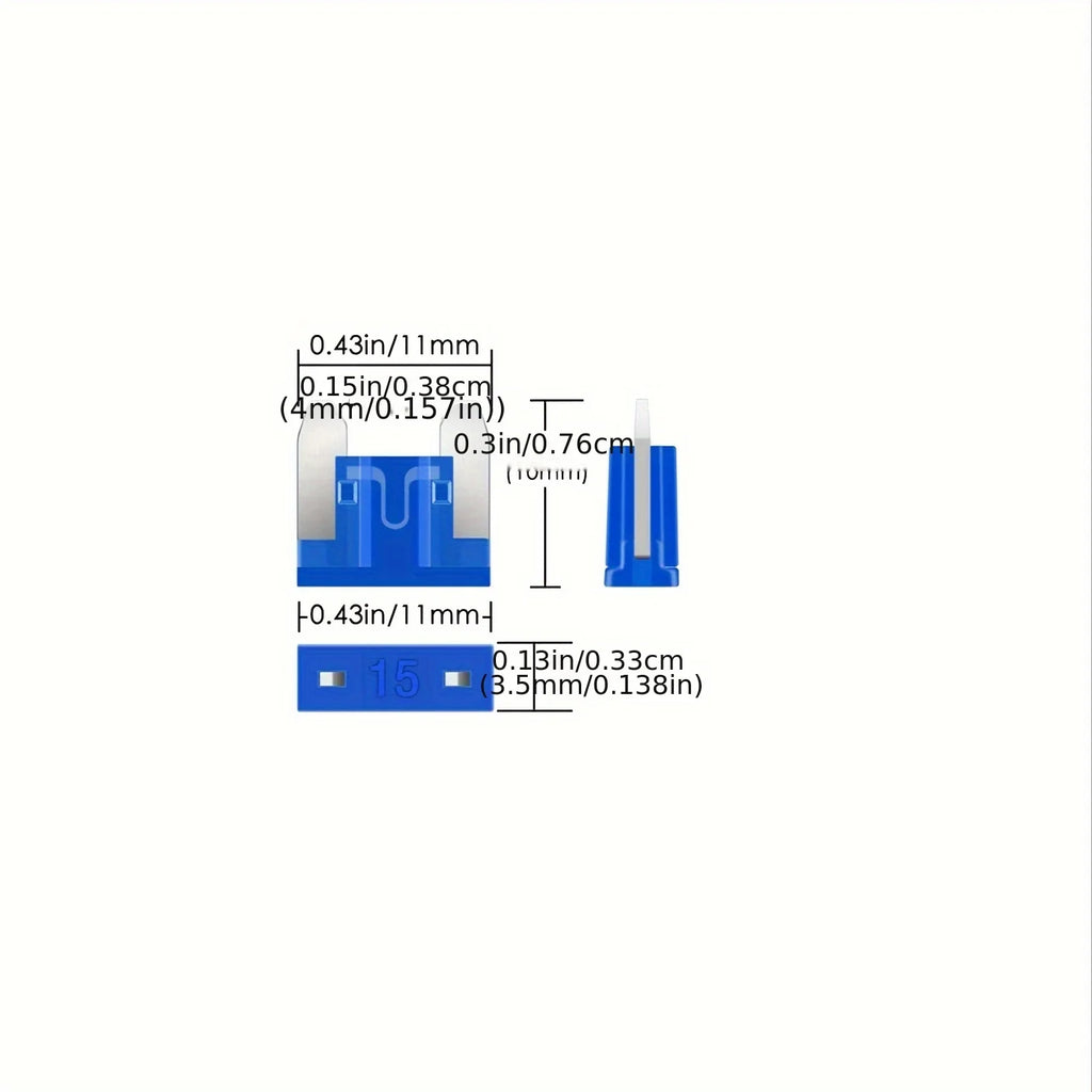 Super Mini Car Fuse Set Combination 202/102 Pcs Automotive C