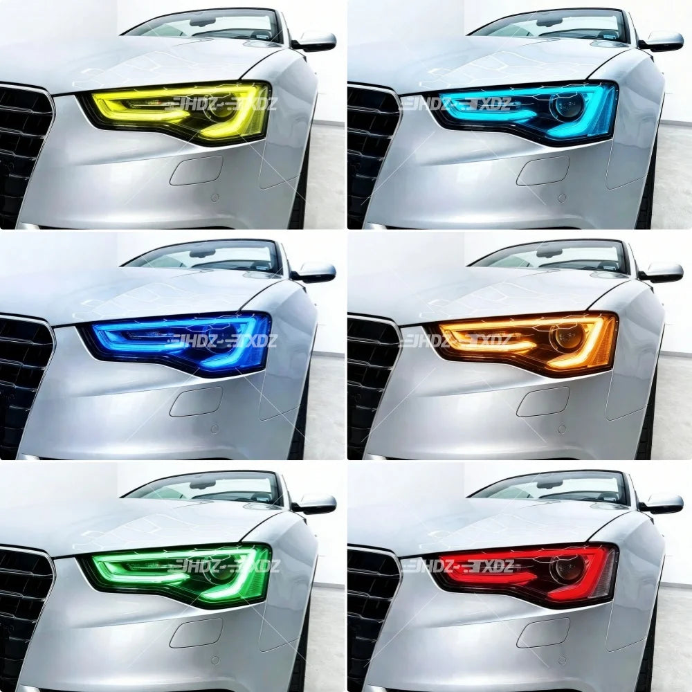 Angel Eye DRL Chips Lightsource Yellow Blue Red For Audi A5 S5 2012-2015 Xenon Headlight Daytime Running