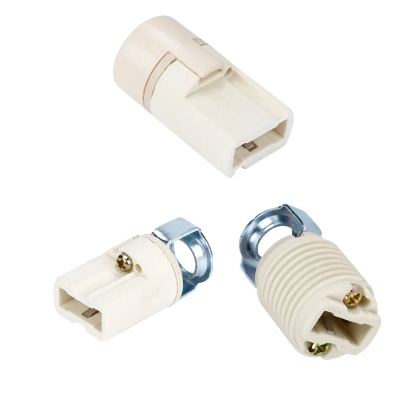 New G9 Screw DIY Light Ceramic Lamp Holder Household Table F