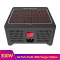 300W Universal Multi USB Charger Station 60 Ports Fast Charg