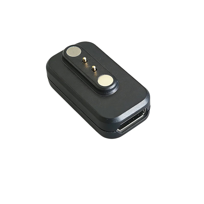 MCP2400 USB-C Port Magnetic Charging Adapter Transfer Head Replacement For 2 Pin 4.0mm Smart Watch