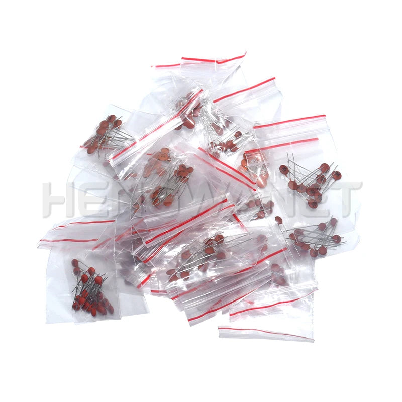 Ceramic Capacitor Kit Set 2pF-0.1uF Electronic Components Ca